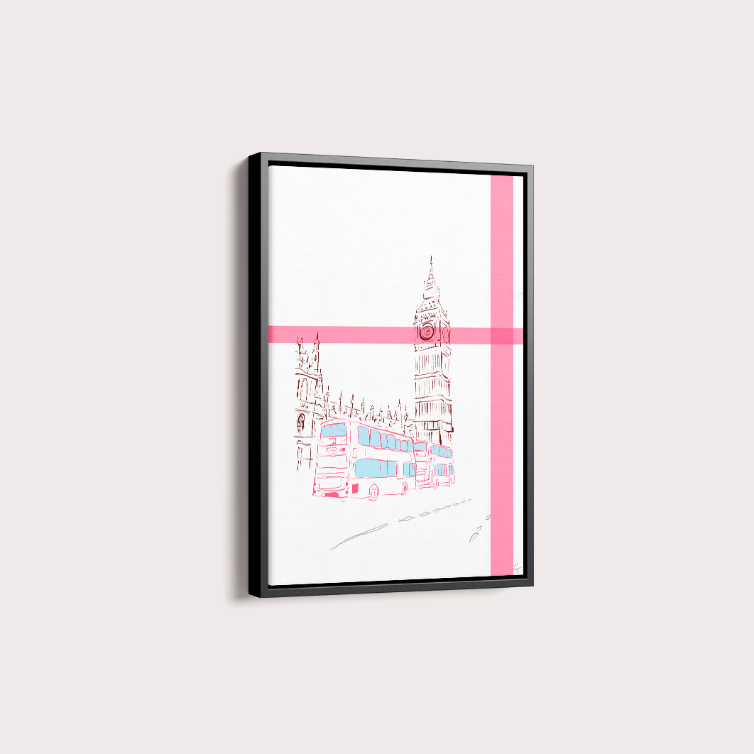 Quadro Londres por João de Rossi