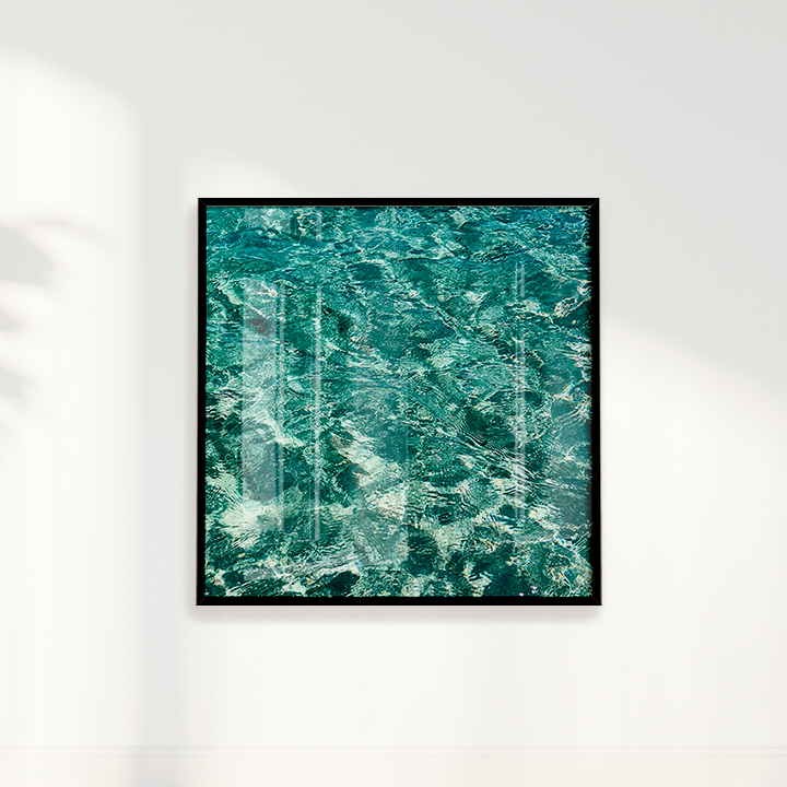 Quadro Mar Textura I por Larissa Heitmann