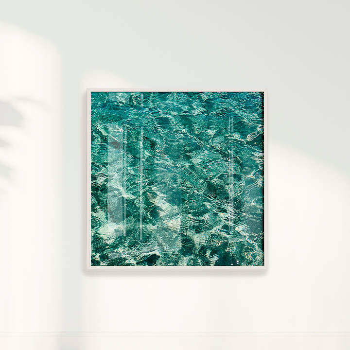 Quadro Mar Textura I por Larissa Heitmann