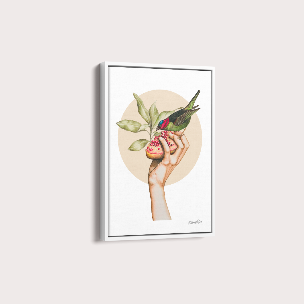 Quadro Romãs por Bruno Felipe