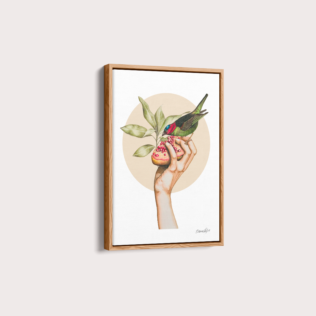 Quadro Romãs por Bruno Felipe