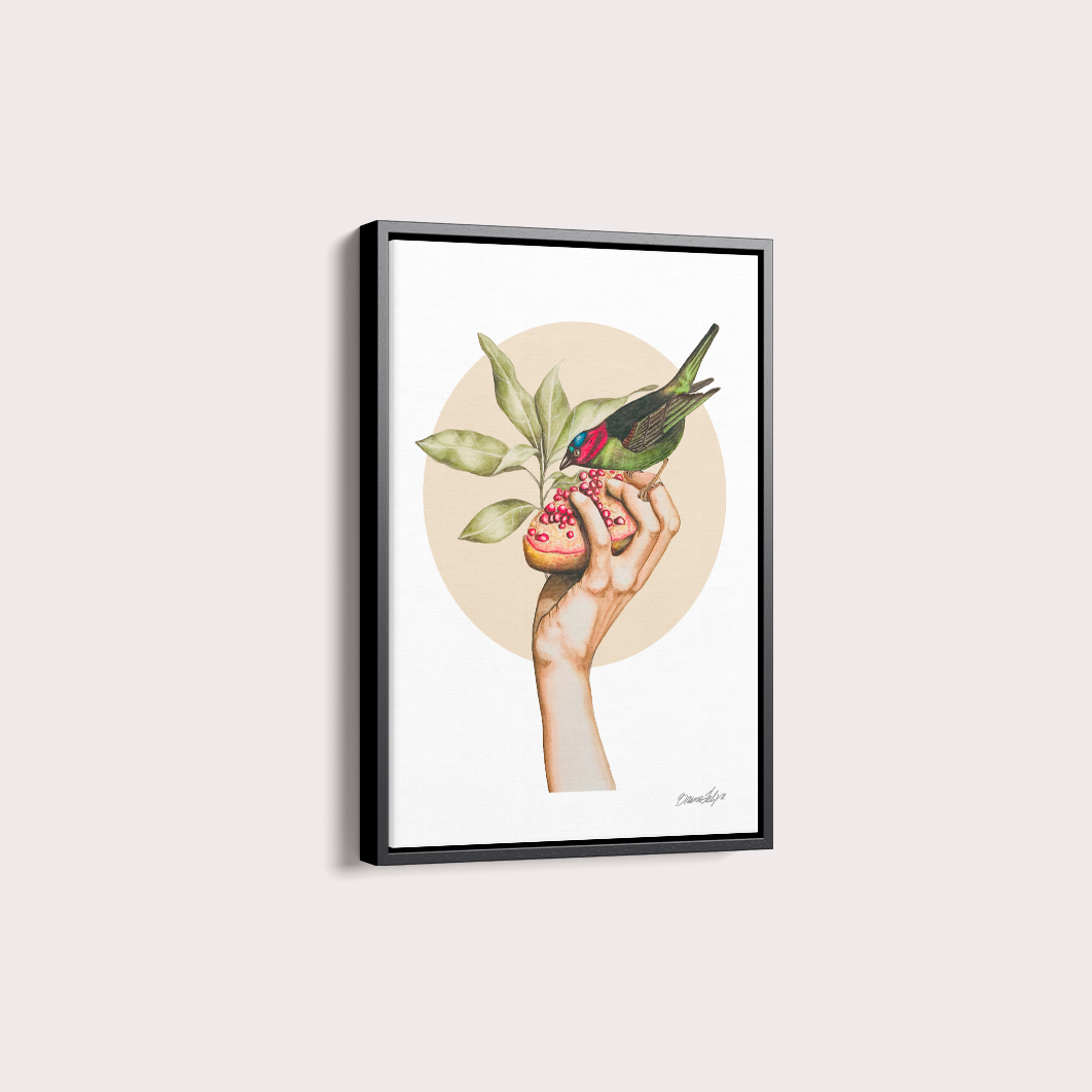 Quadro Romãs por Bruno Felipe