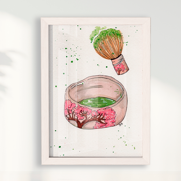 Quadro Matcha por Rayana Karoline