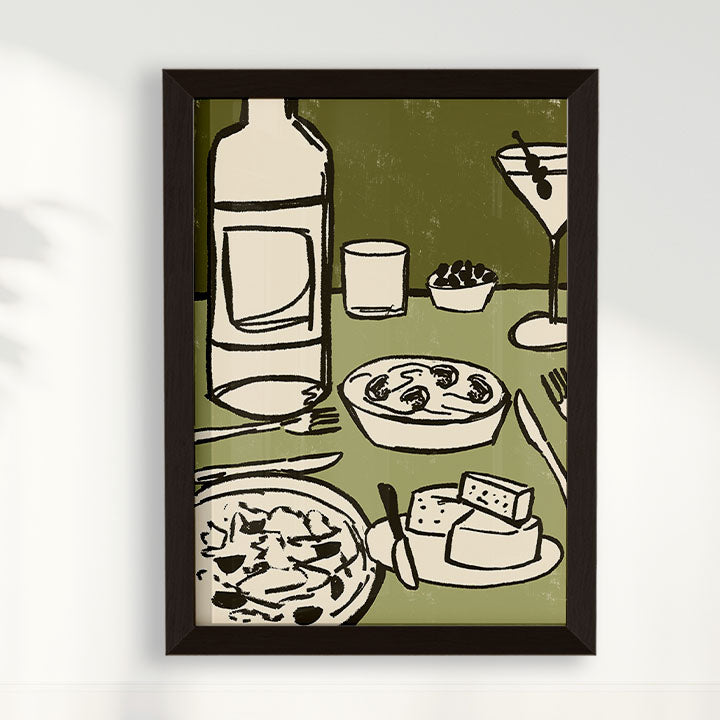 Quadro Mesa Posta por Bruna Miyuki