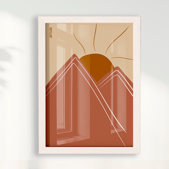 Quadro Mountain 2 por Intui.Art