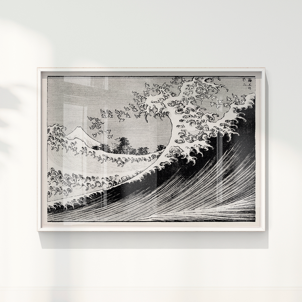Quadro cem Vistas do Monte Fuji por Katsushika Hokusai