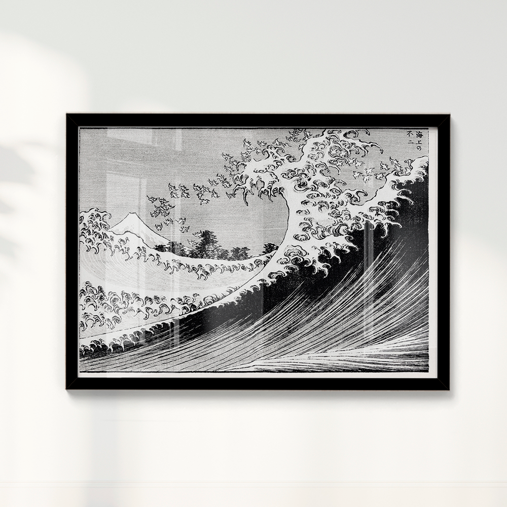 Quadro cem Vistas do Monte Fuji por Katsushika Hokusai