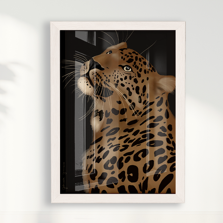 Quadro Onça Pintada por Intui.Art