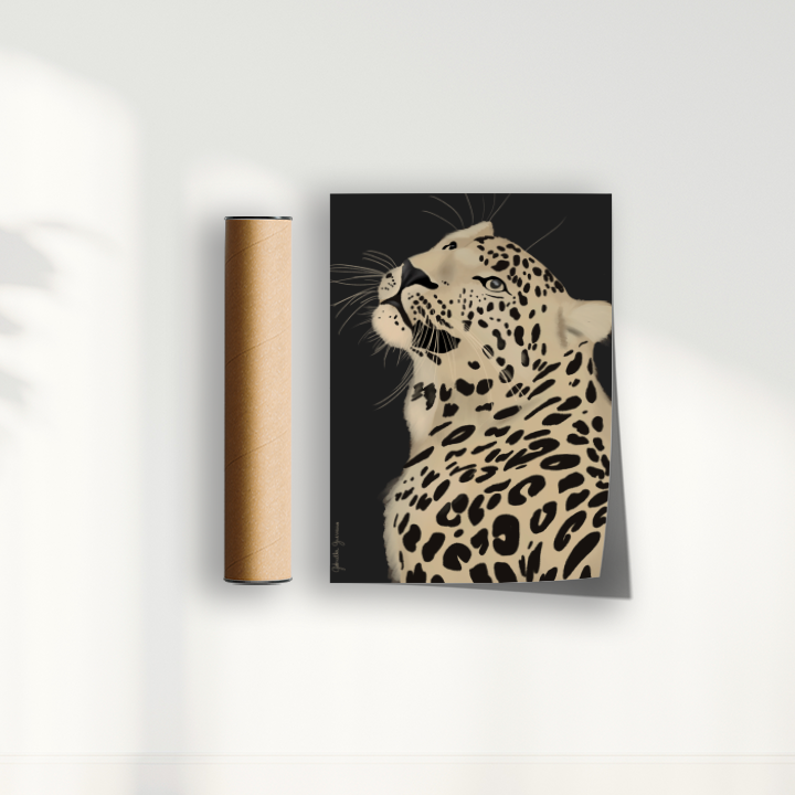 Quadro Onça pintada II por Intui.Art