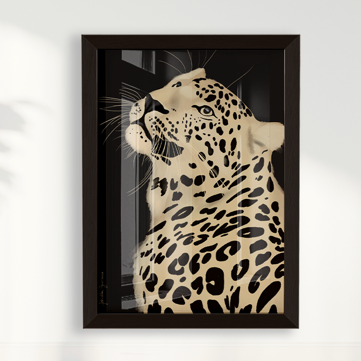 Quadro Onça pintada II por Intui.Art