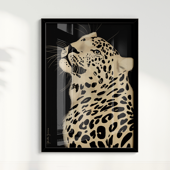 Quadro Onça pintada II por Intui.Art