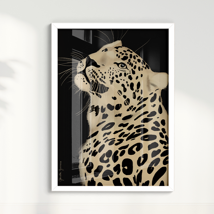 Quadro Onça pintada II por Intui.Art