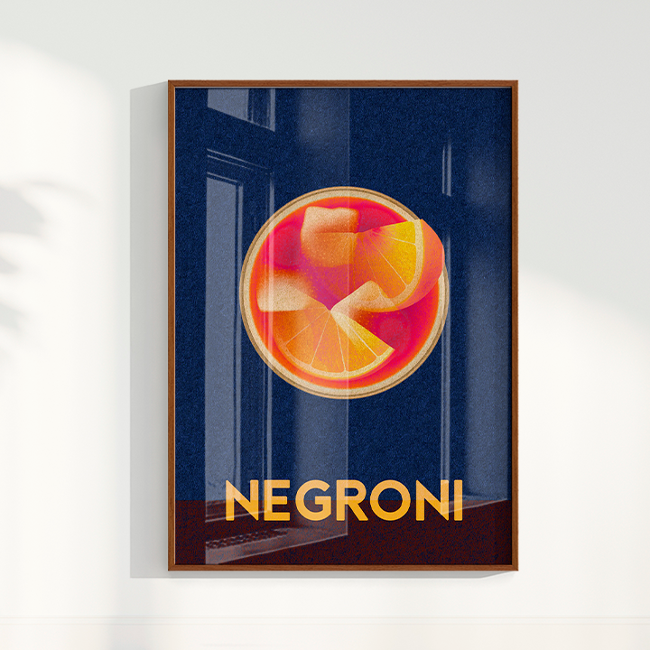 Quadro Negroni Pixel
