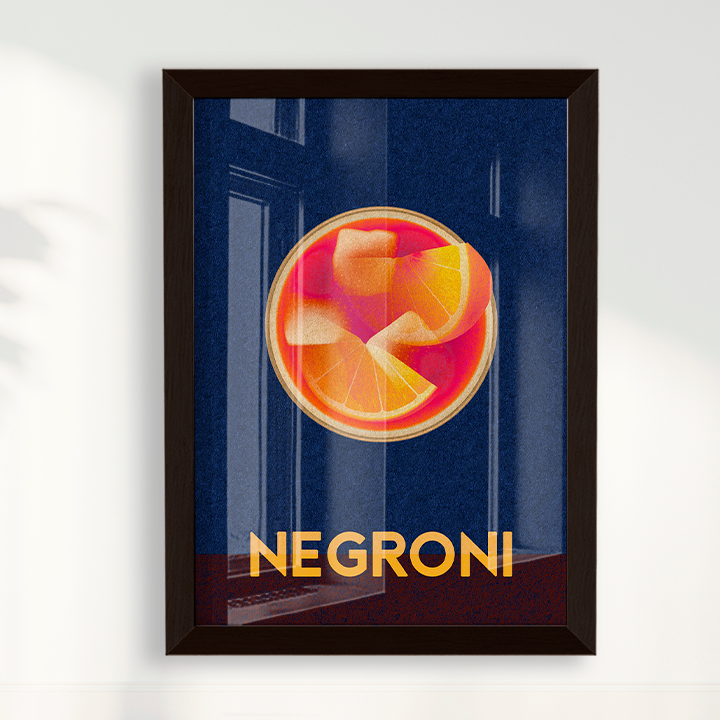 Quadro Negroni Pixel
