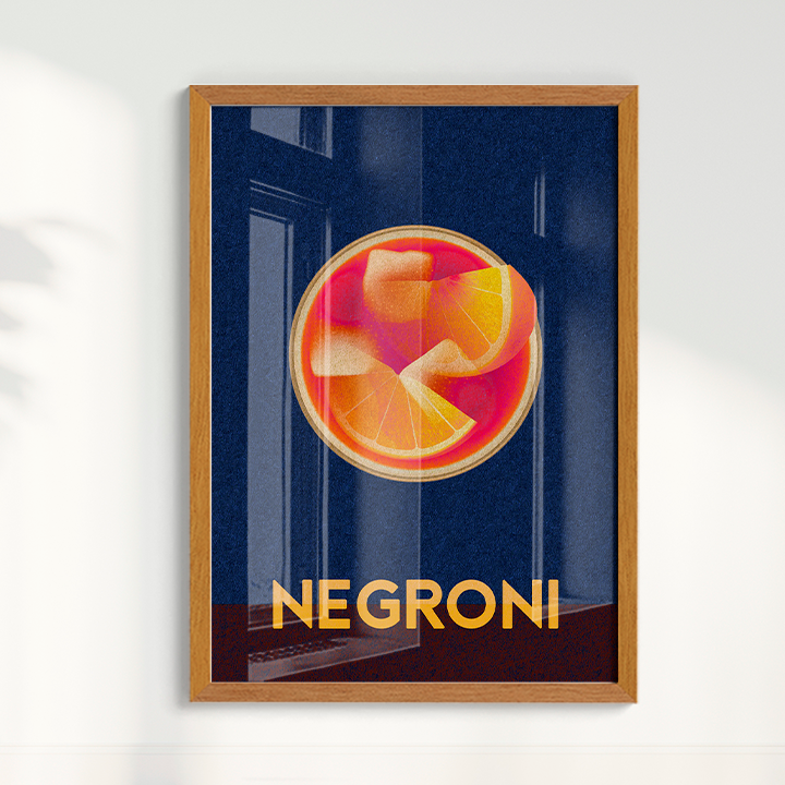 Quadro Negroni Pixel