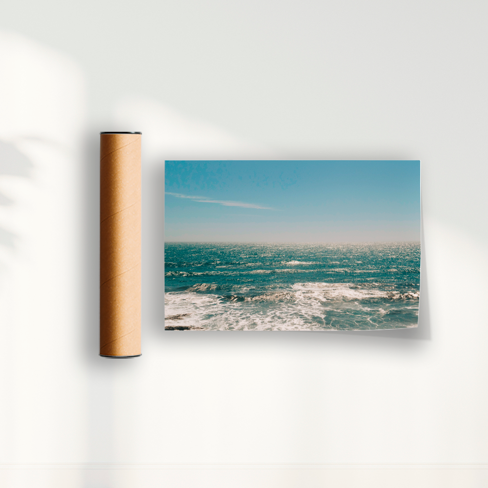 Quadro Oceano por Camila da Lomba
