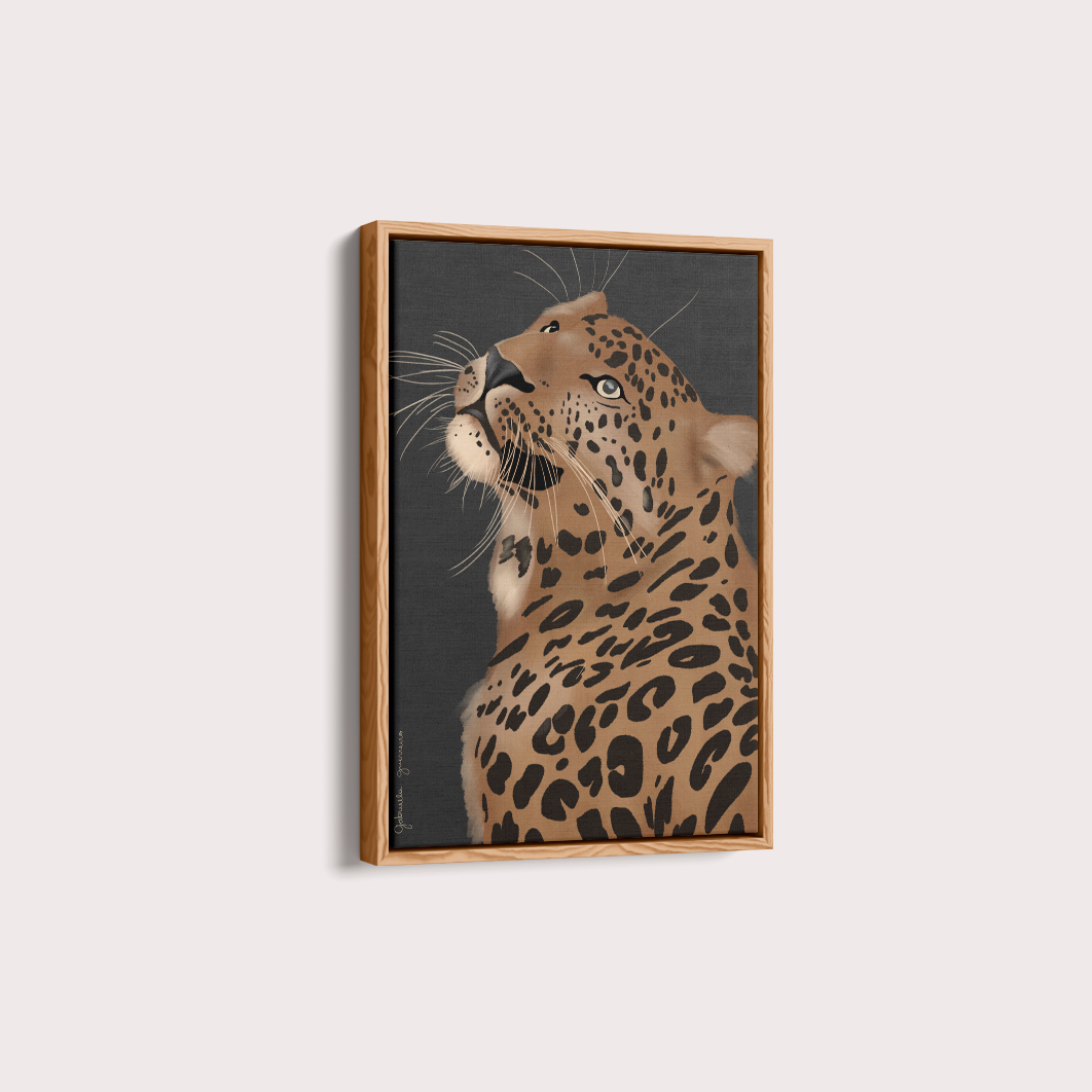 Quadro Onça Pintada por Intui.Art