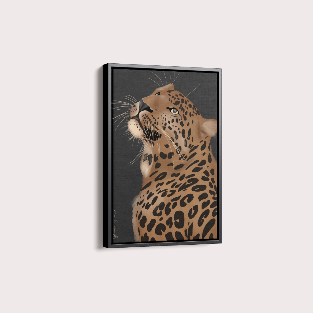 Quadro Onça Pintada por Intui.Art