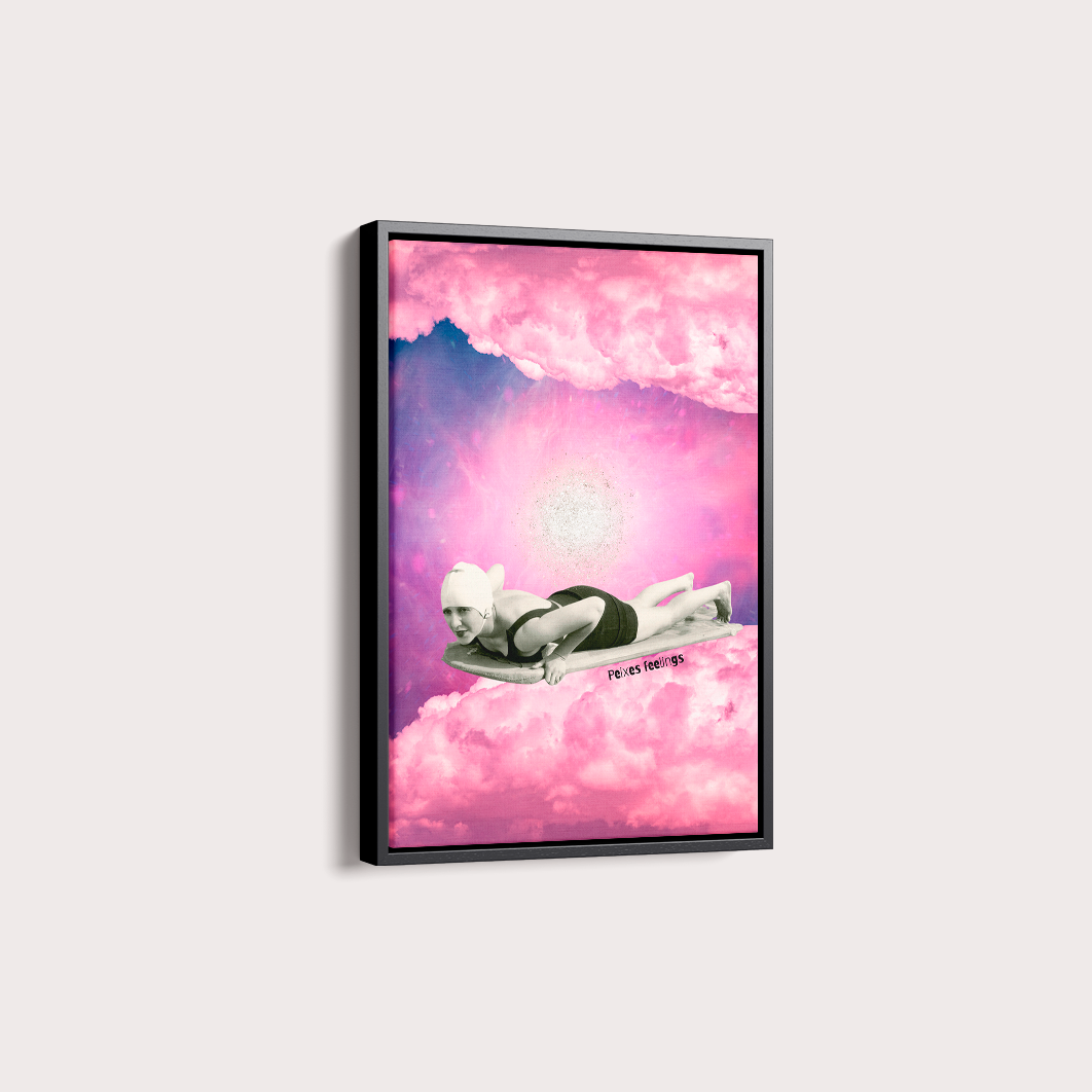 Quadro Signos - Peixes Feelings por Joana Petribú
