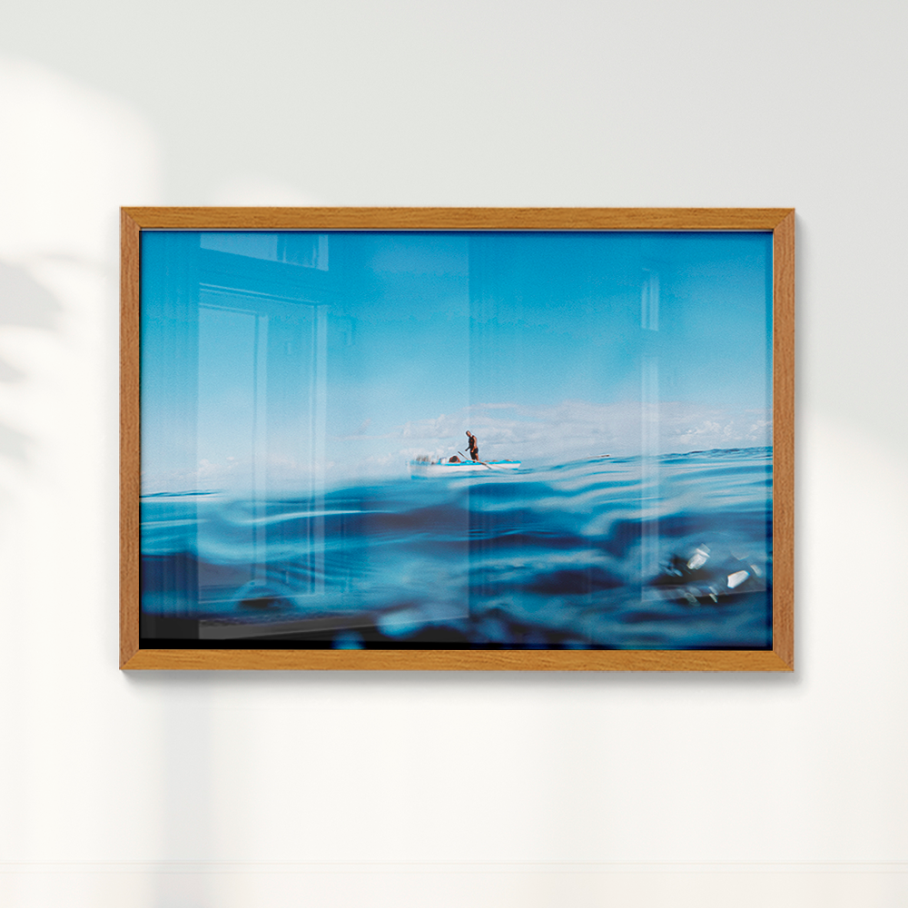 Quadro Pescador por Camila da Lomba