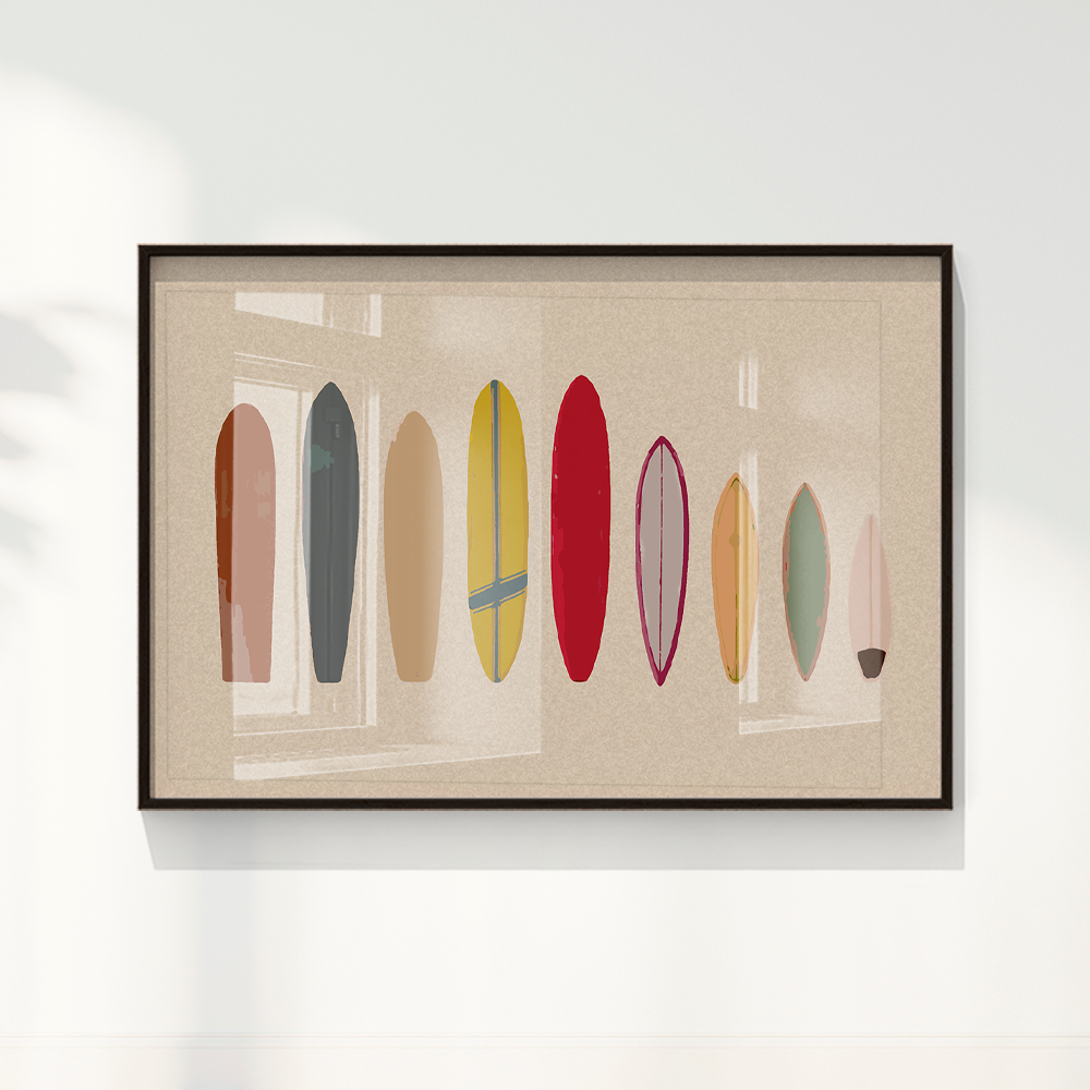 Quadro Pranchas de Surf