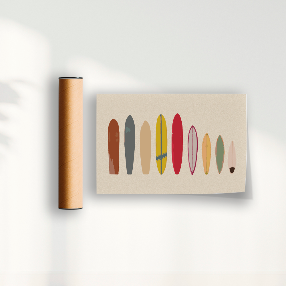Quadro Pranchas de Surf
