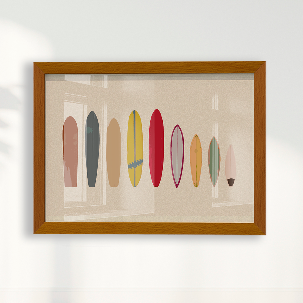Quadro Pranchas de Surf