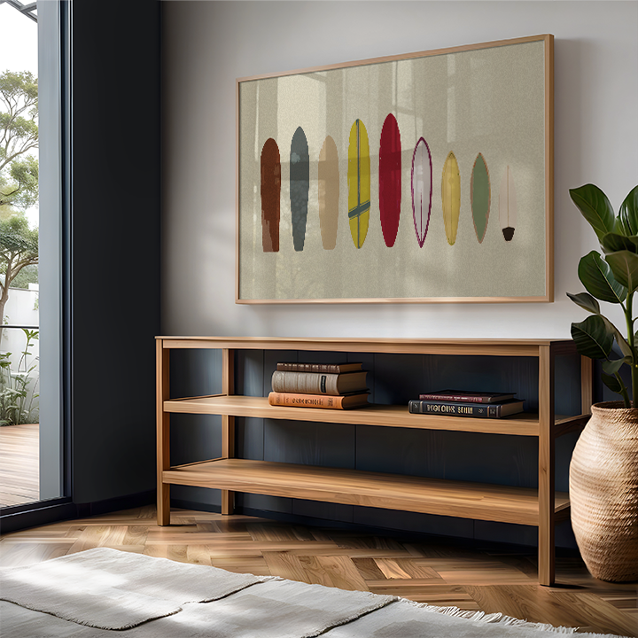 Quadro Pranchas de Surf