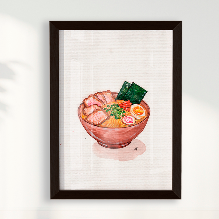 Quadro Ramen por Rayana Karoline