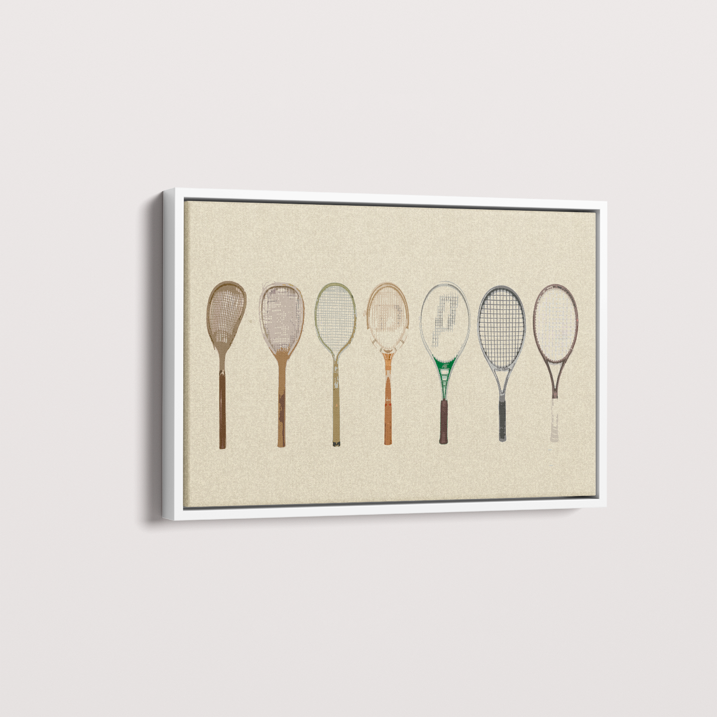 Quadro Raquetes de Tênis
