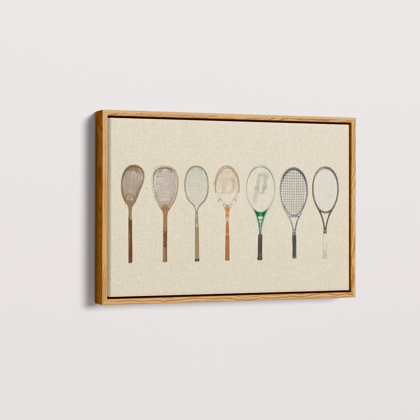 Quadro Raquetes de Tênis