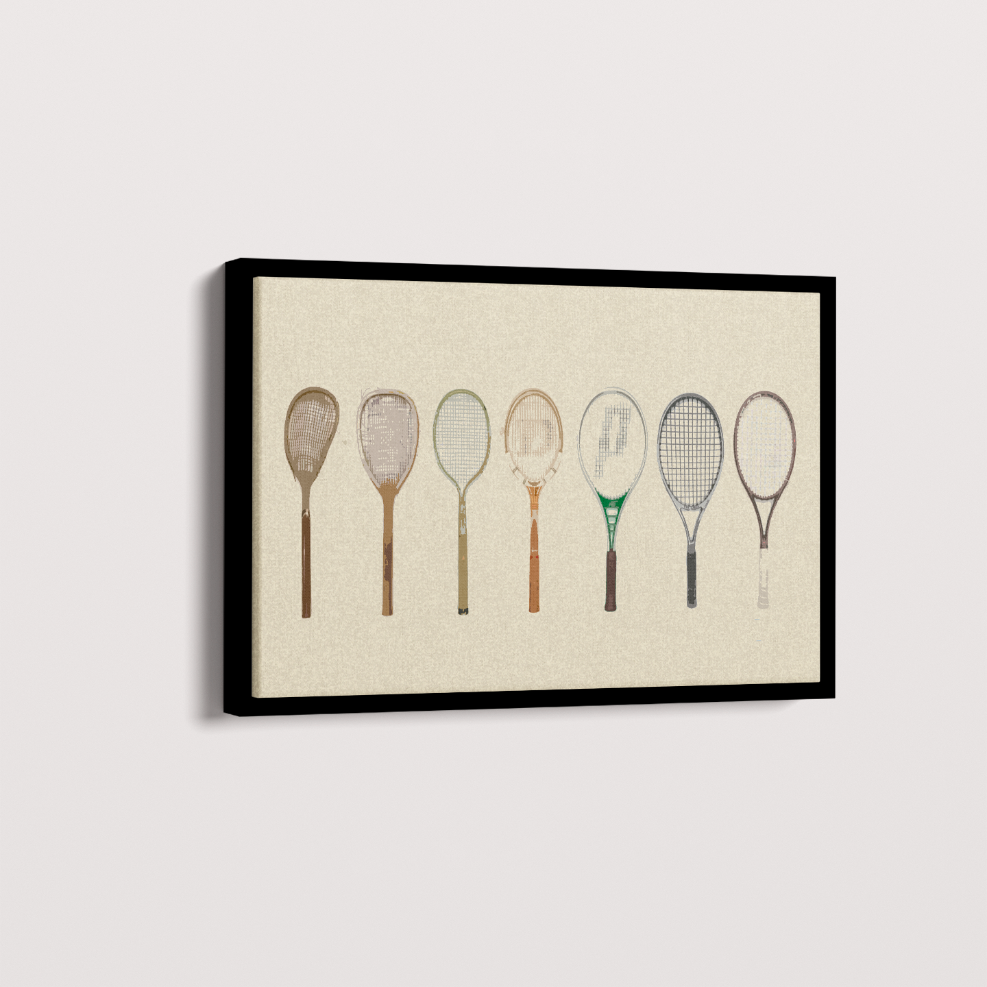 Quadro Raquetes de Tênis