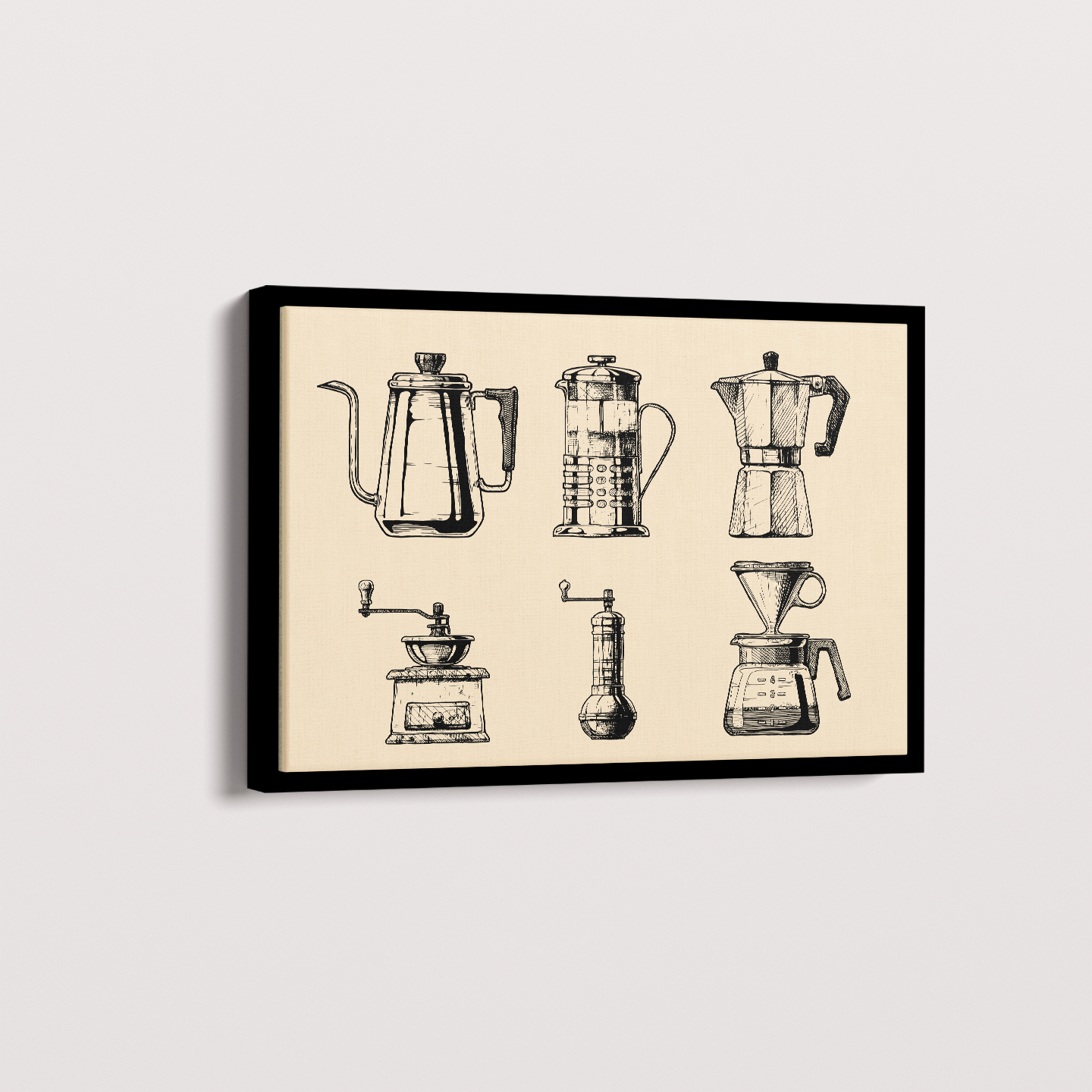 Quadro Preparação do Café
