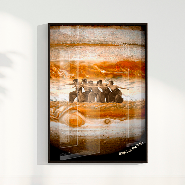 Quadro Signos - Sagitta Feelings por Joana Petribú
