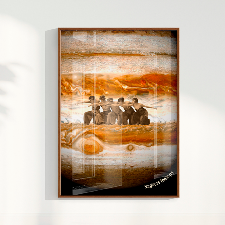 Quadro Signos - Sagitta Feelings por Joana Petribú