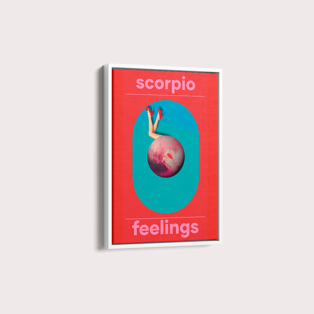 Quadro Signos - Scorpio por Joana Petribú