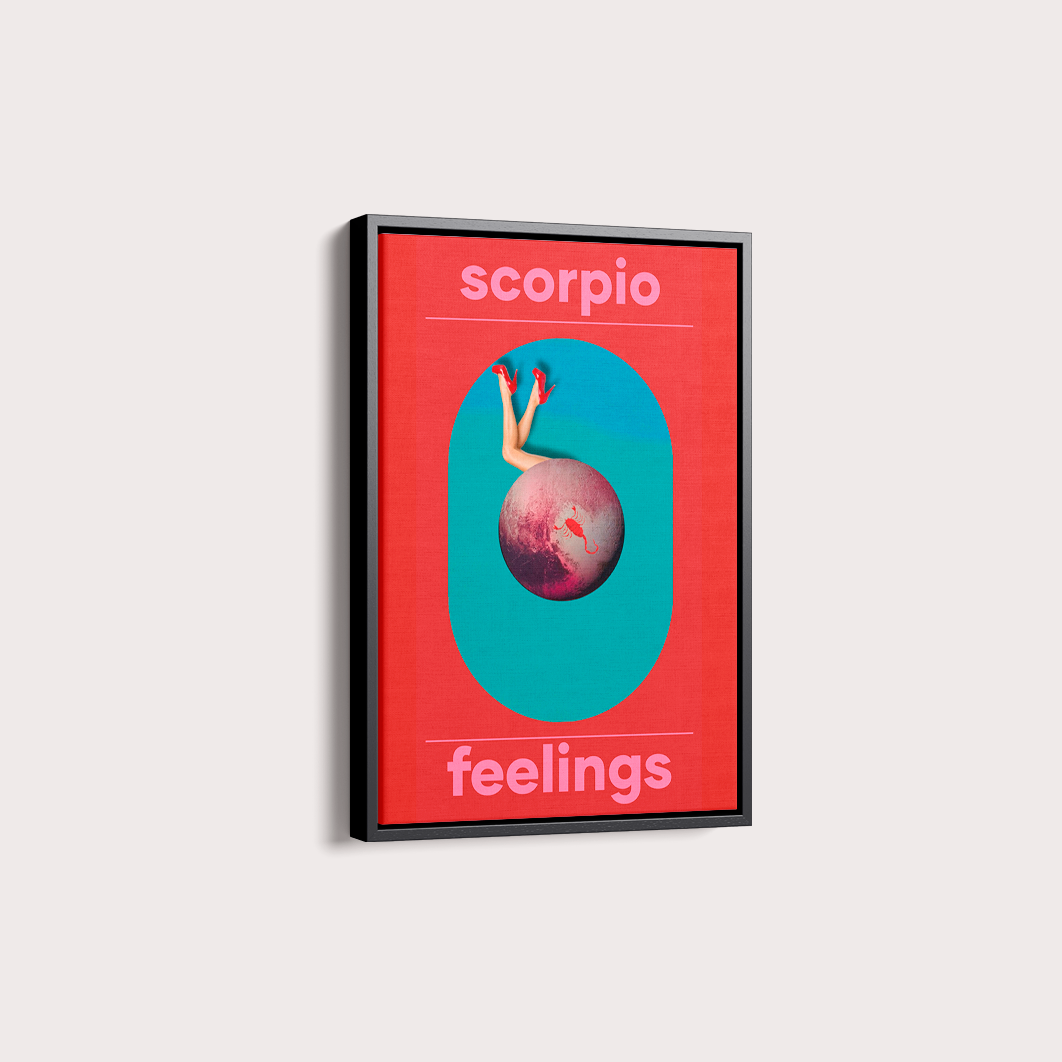 Quadro Signos - Scorpio por Joana Petribú