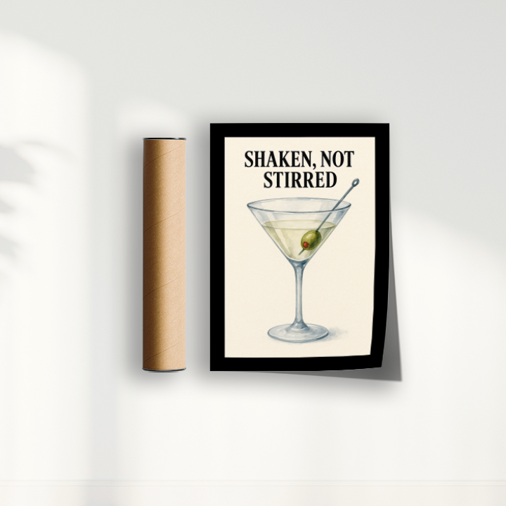 Quadro Shaken - Martini