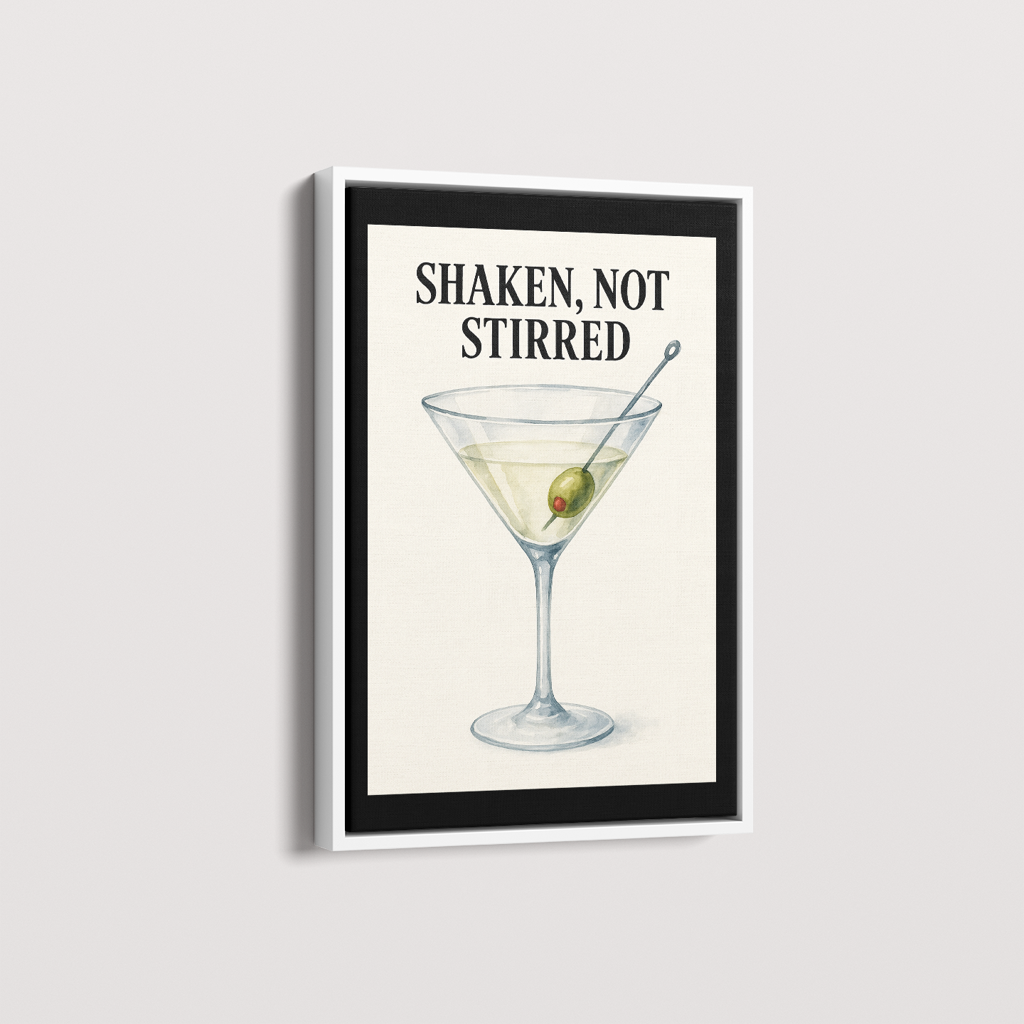 Quadro Shaken - Martini
