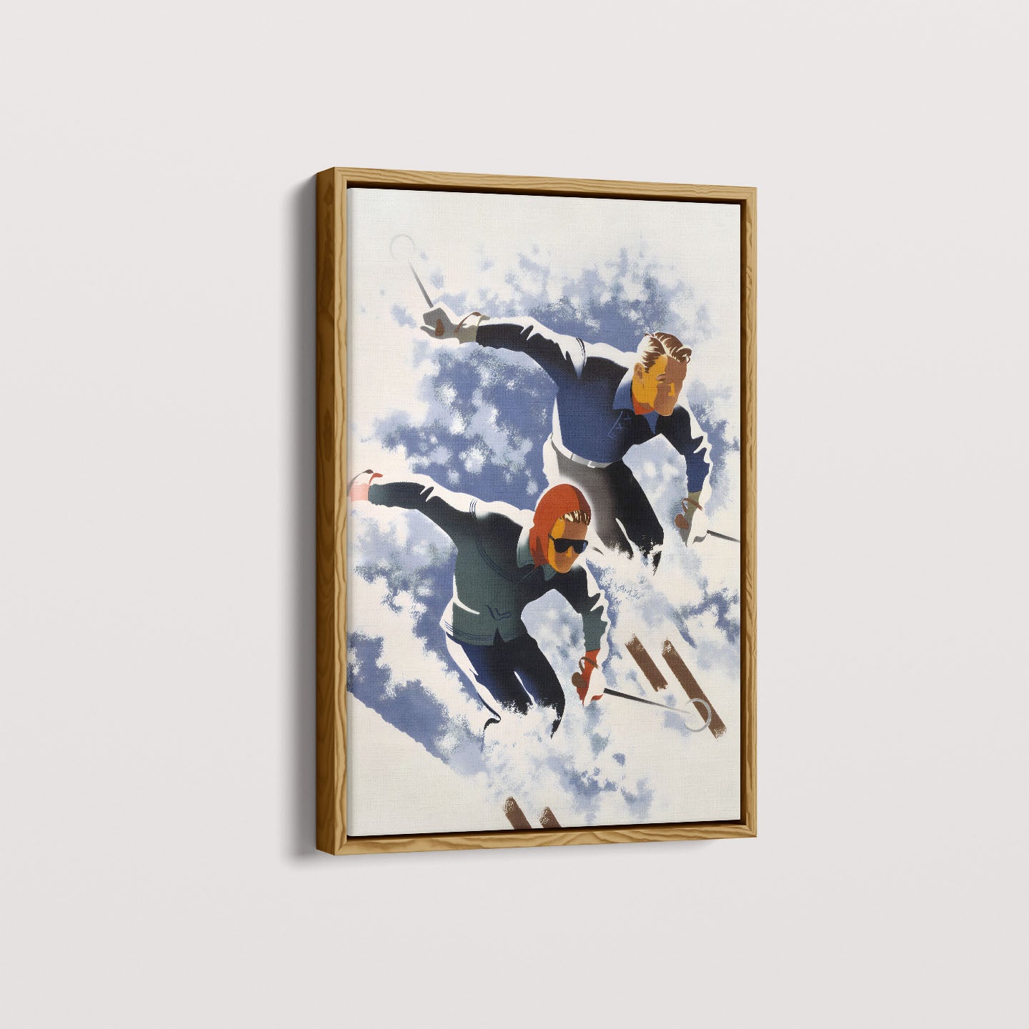 Quadro Vintage Ski