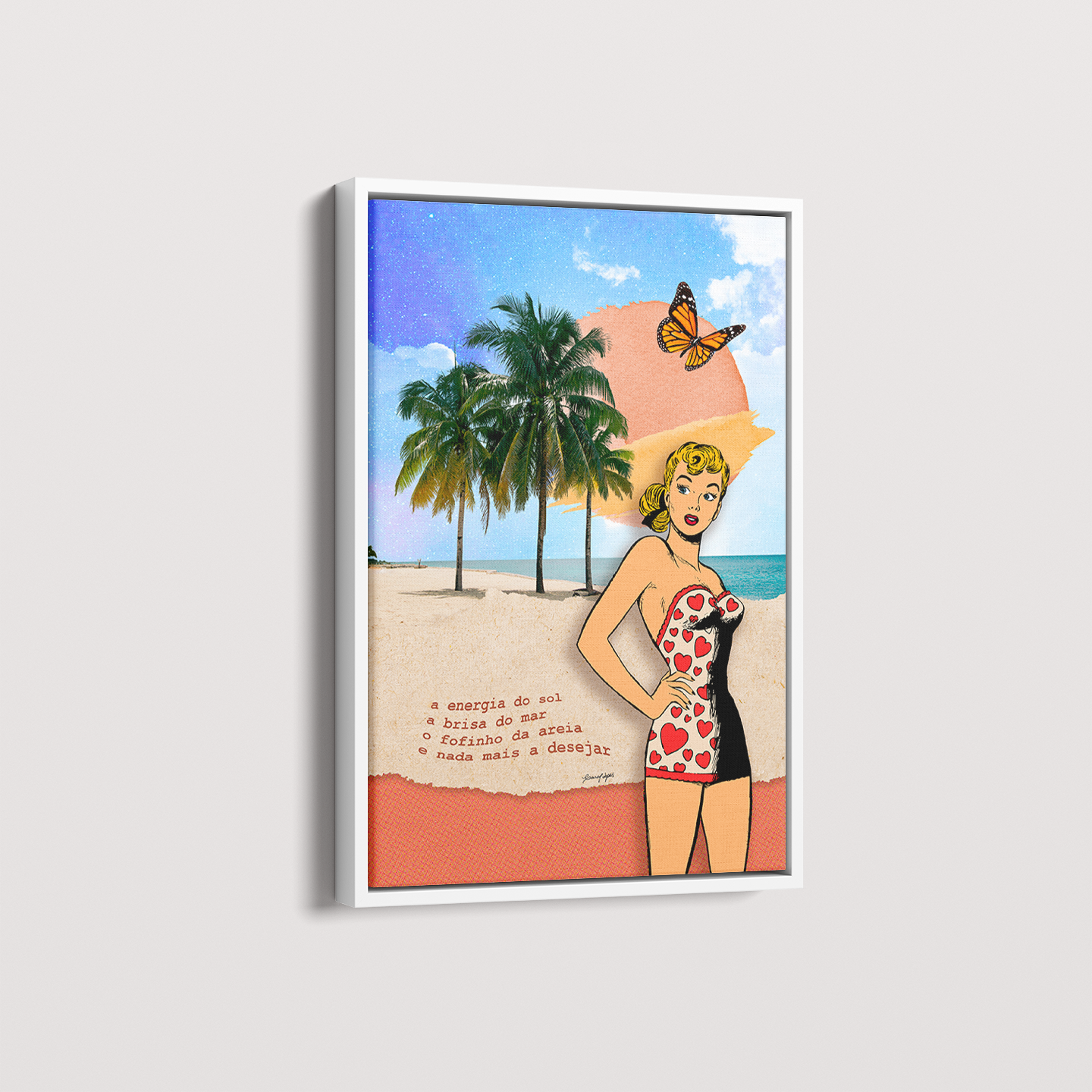 Quadro Sol & Mar por Adoro Cores