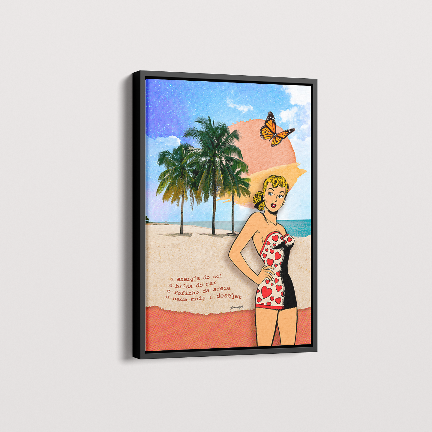 Quadro Sol & Mar por Adoro Cores
