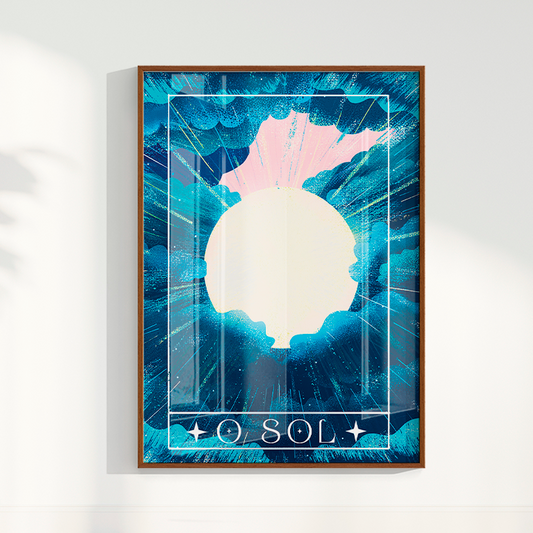 Quadro Tarot por Carol Traldi