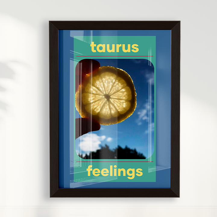 Quadro Signos - Taurus por Joana Petribú