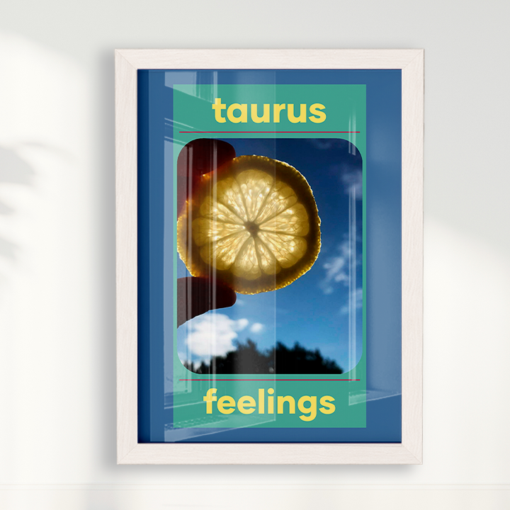 Quadro Signos - Taurus por Joana Petribú
