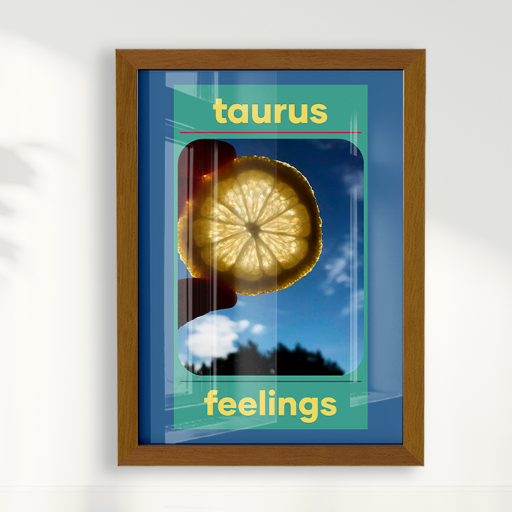 Quadro Signos - Taurus por Joana Petribú
