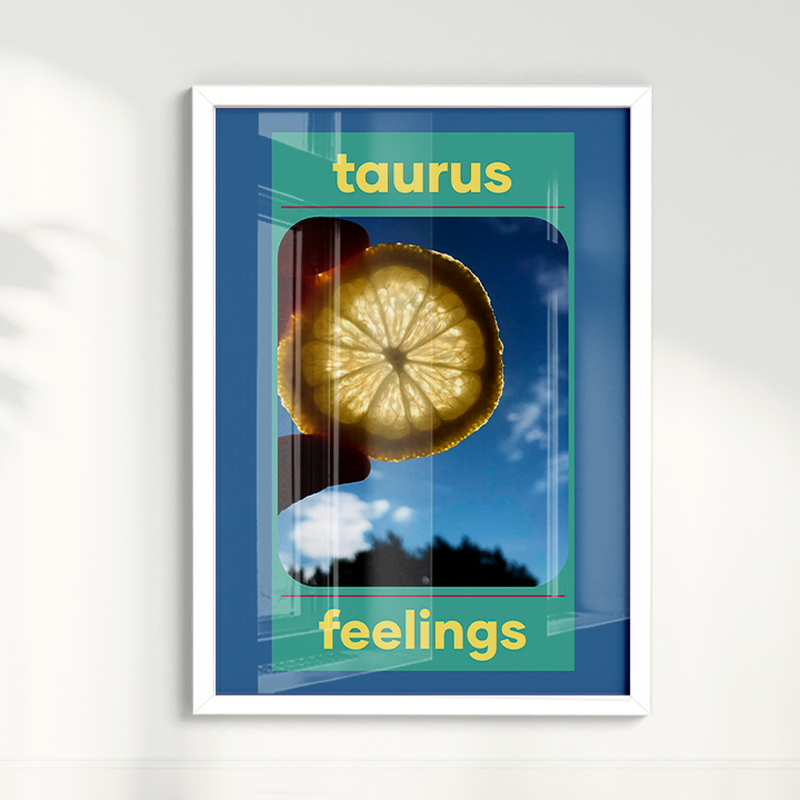 Quadro Signos - Taurus por Joana Petribú