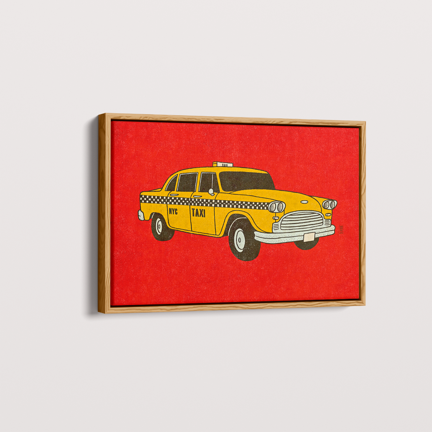 Quadro Taxi NYC por Thiago Villas Boas