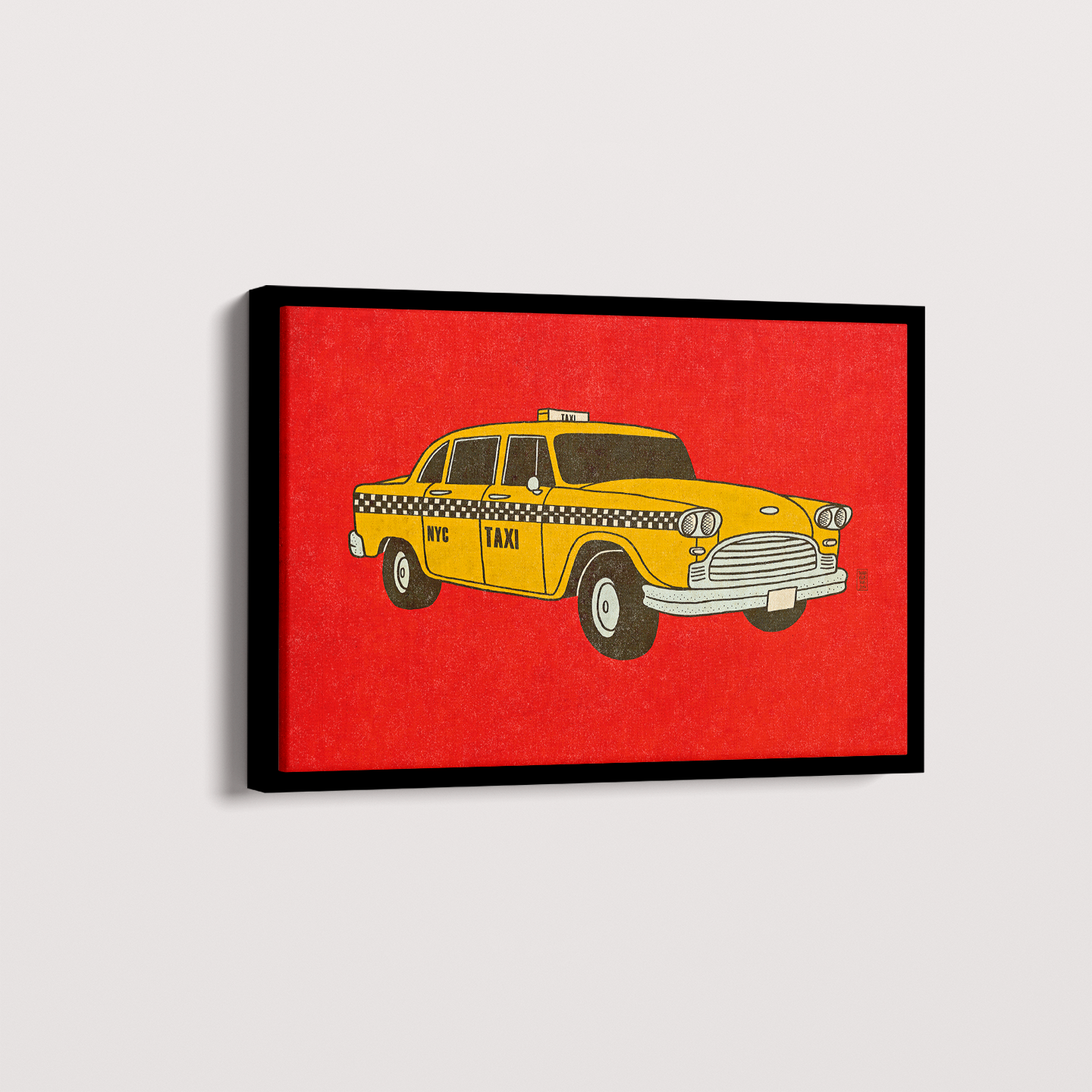 Quadro Taxi NYC por Thiago Villas Boas
