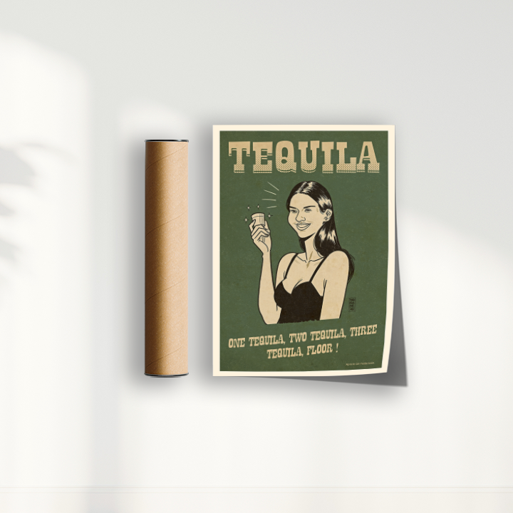 Quadro Tequila por Thiago Villas Boas